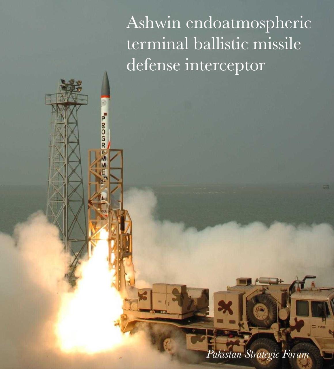 Ashwin Endoatmospheric Terminal Ballistic Missile 