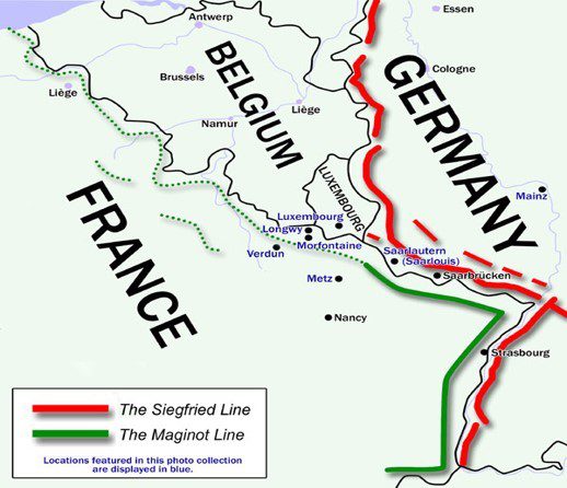 Siegfried Line & Maginot Line