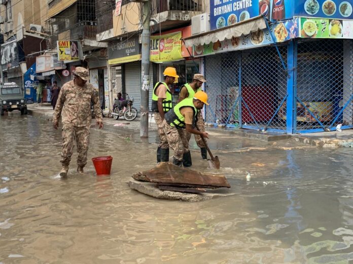Rescue Operations During Karachi Floods