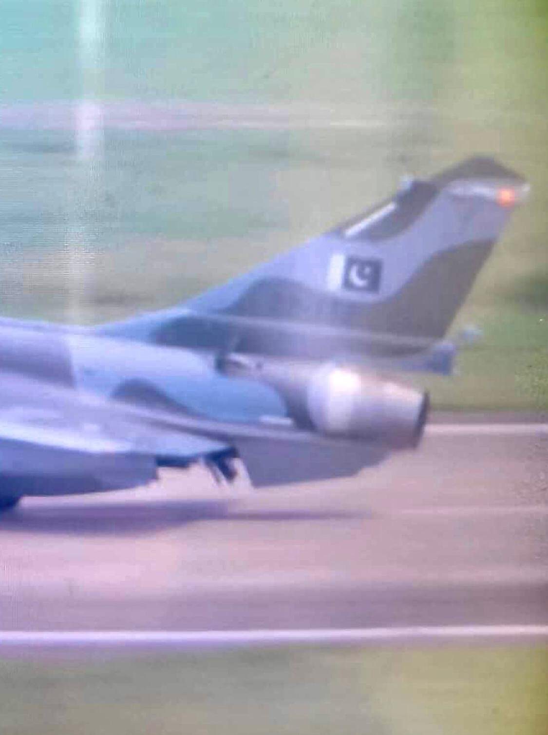 Pakistan Air Force's J-10C (Serial no. 22-112) in Dark Olive Green and Sea Blue tactical camouflage